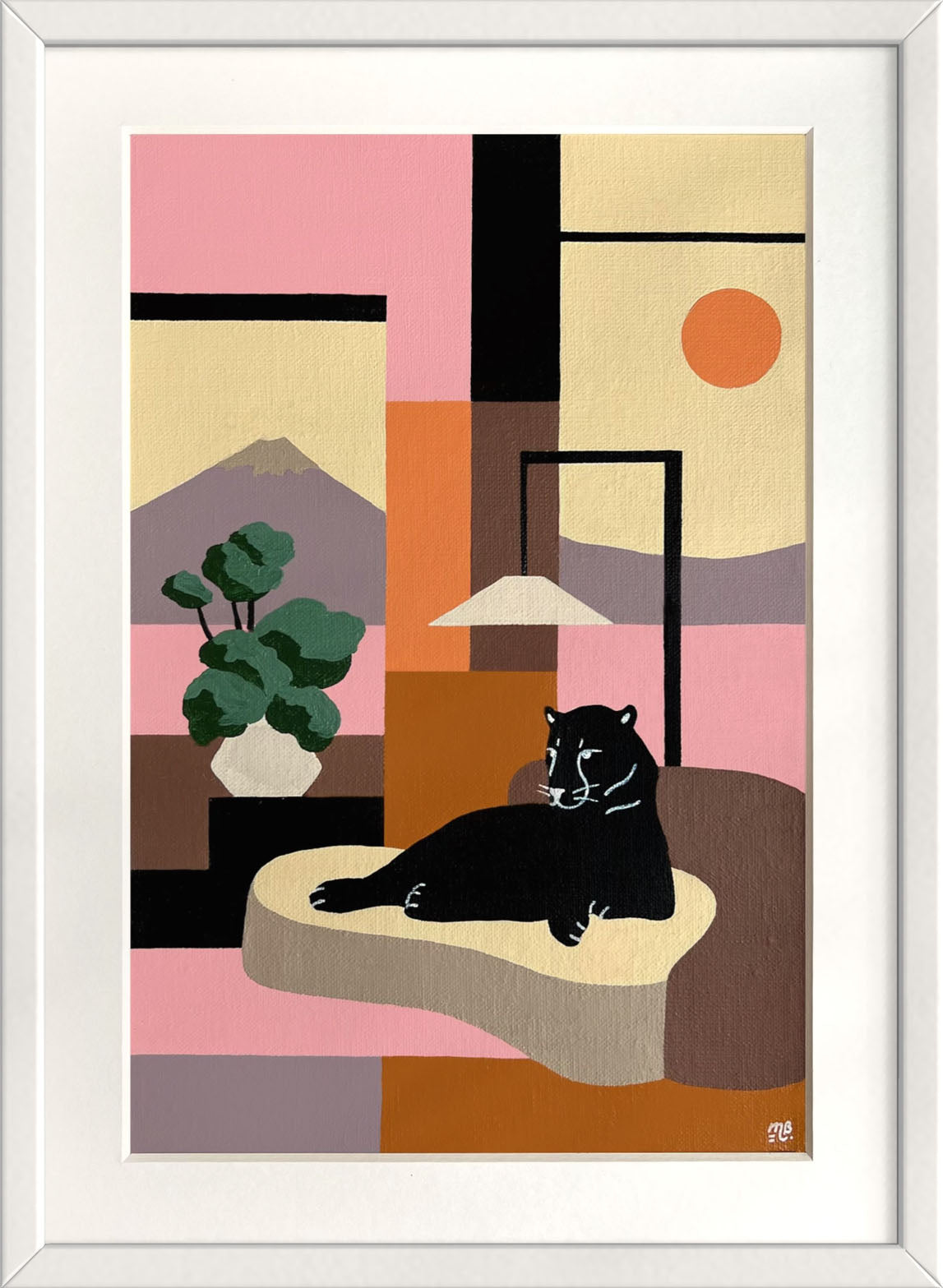 邦楽 DREAMING IN PRINT Dreaming of Fuji 26.3x36.3cm – Mizumi House