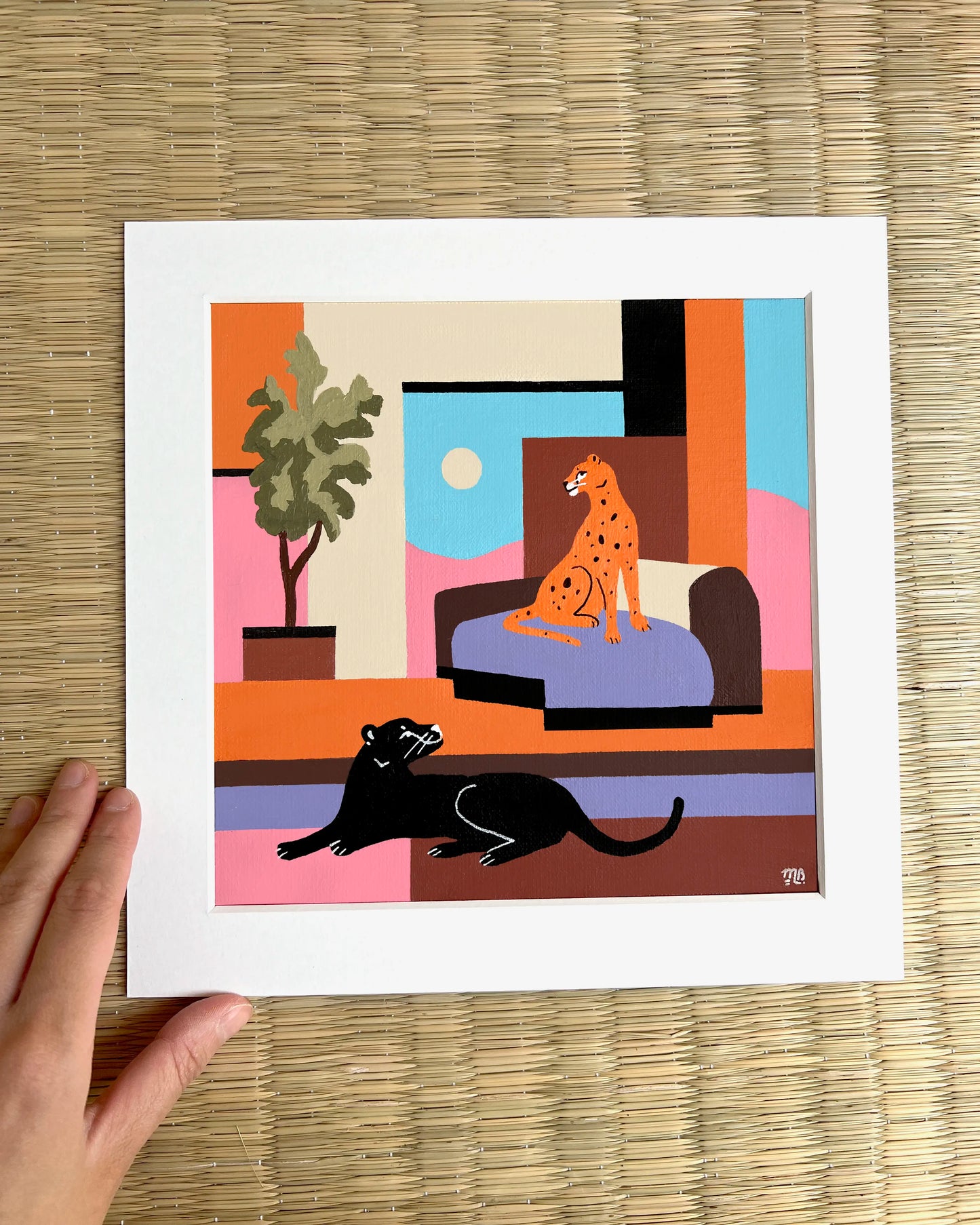 Rest & Vigil 26.3x26.3cm