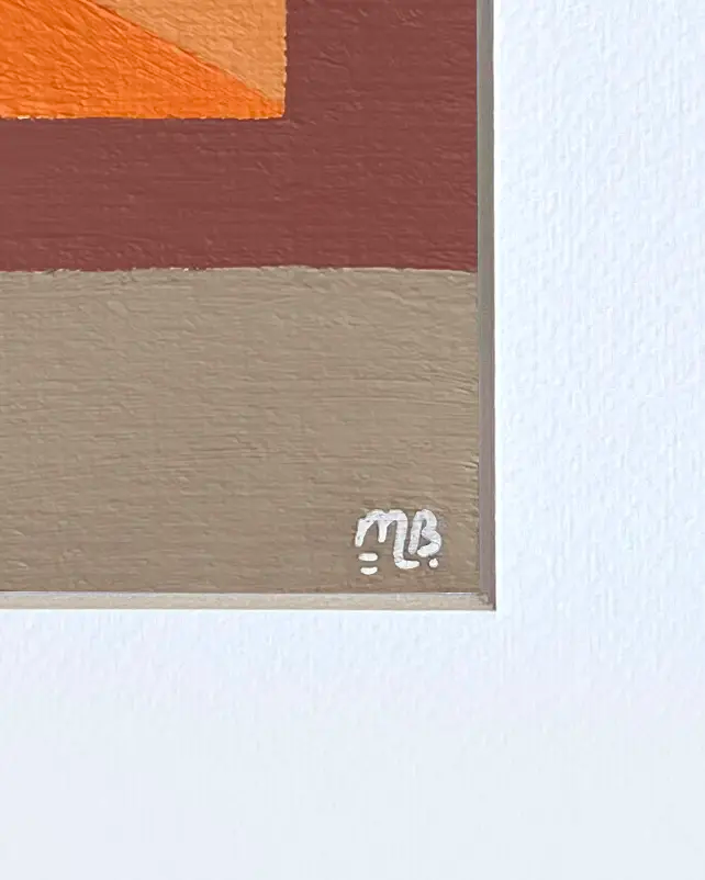 Two Ways of Waiting 26.3x26.3cm