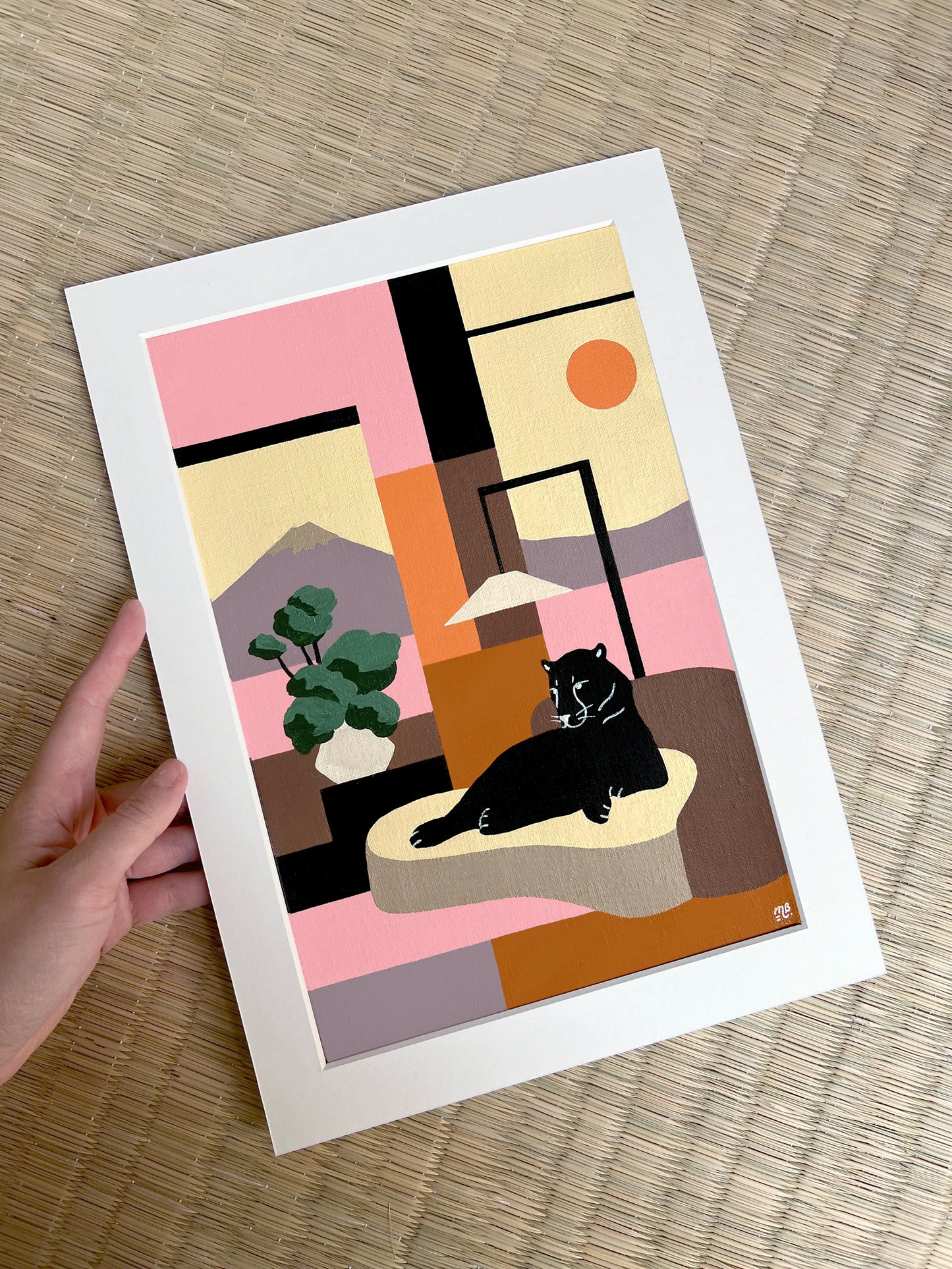 Dreaming of Fuji 26.3x36.3cm