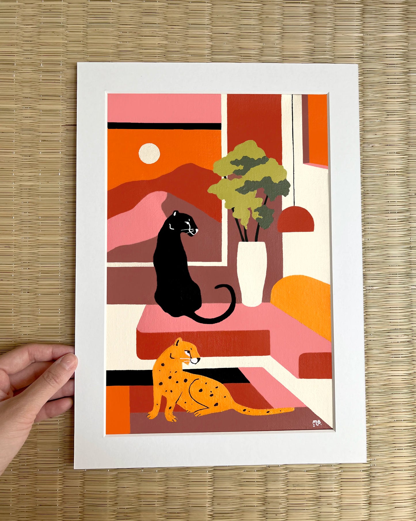 Warm Gaze 26.3x36.3cm