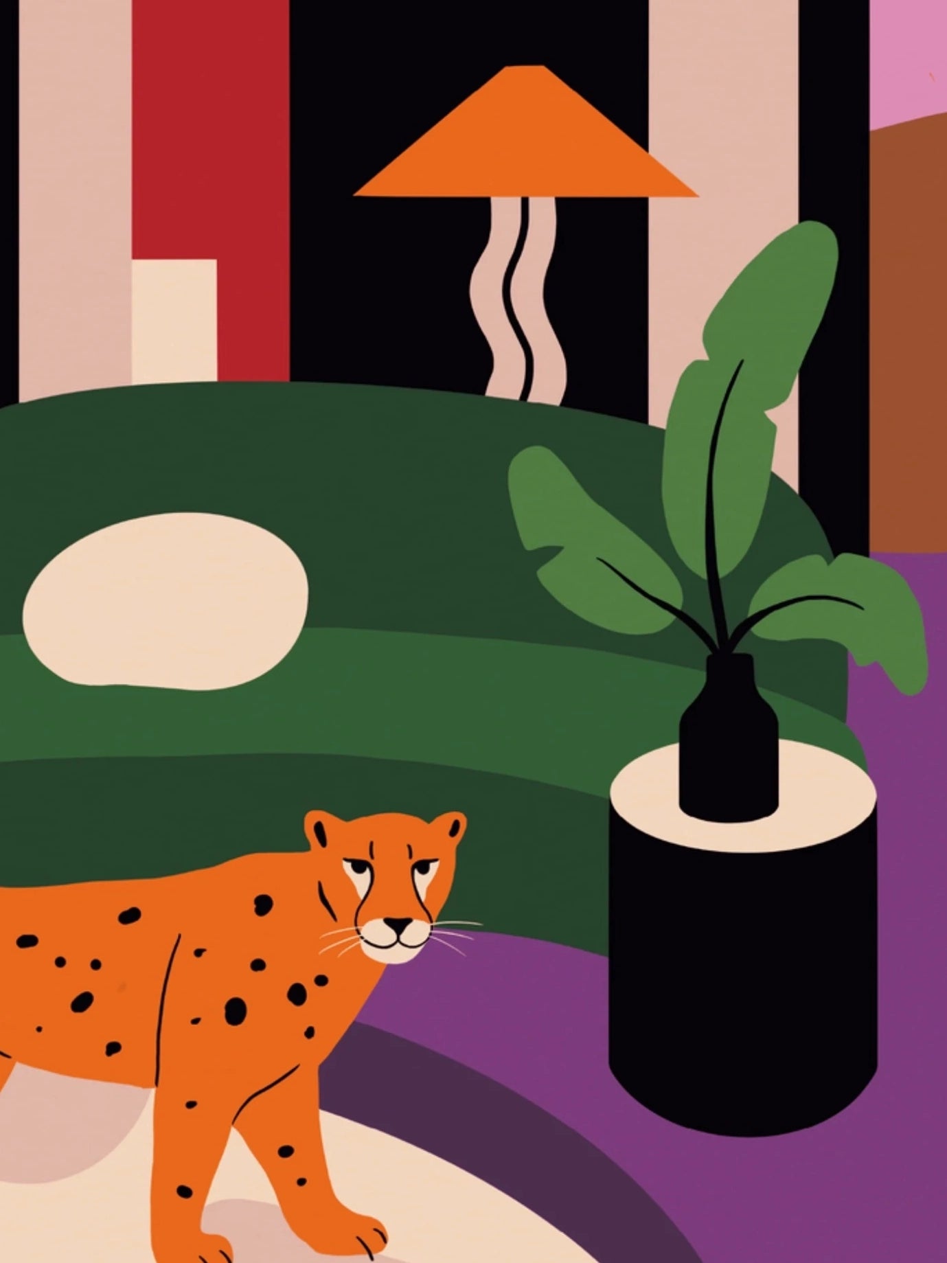 Home Is Where The Leopard Is