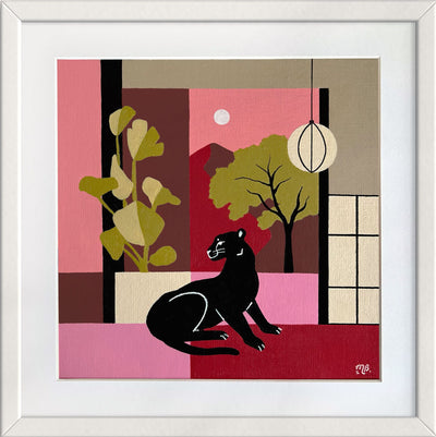 Panther in Kyoto 26.3x26.3cm