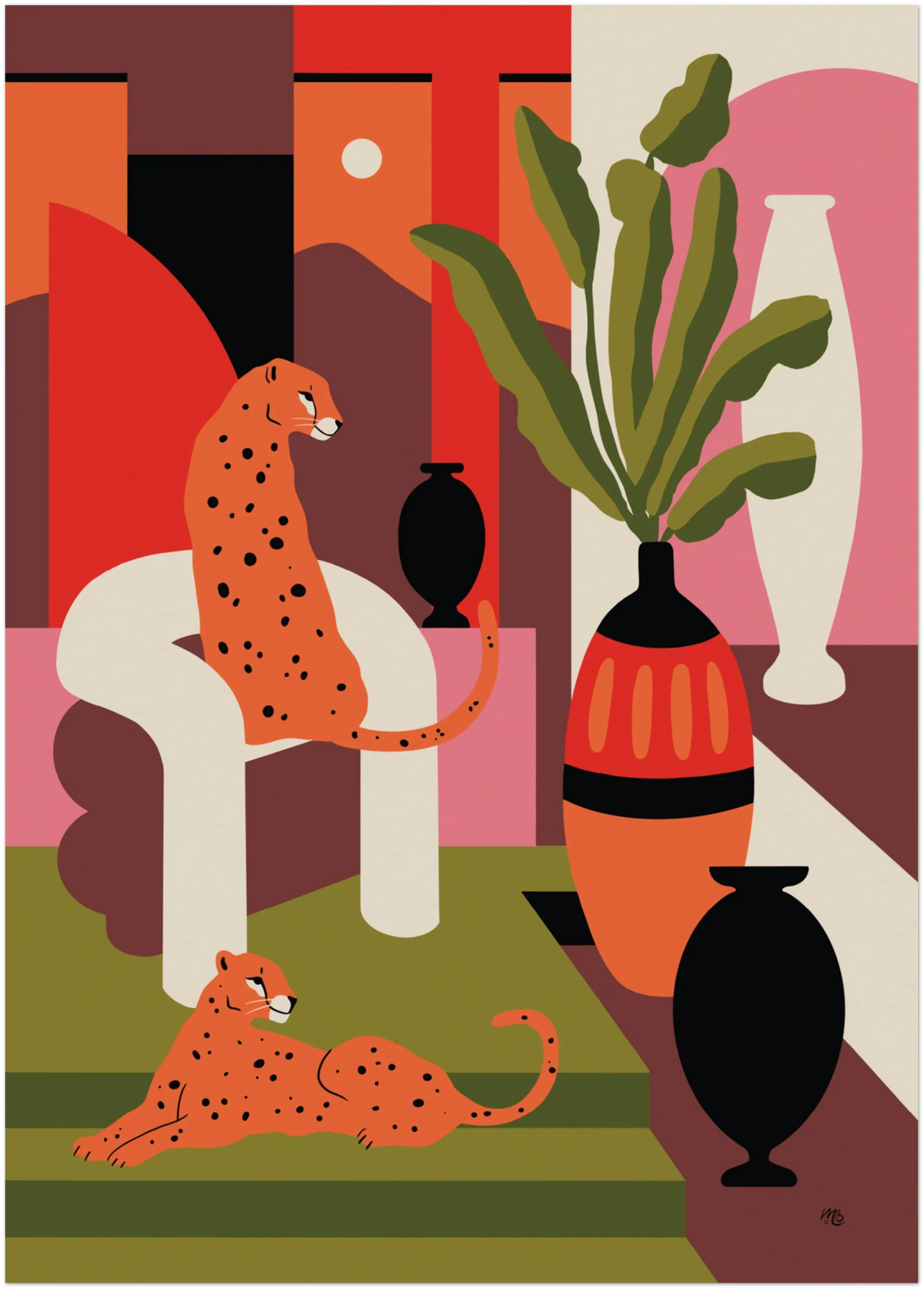Jungle Still Life Set