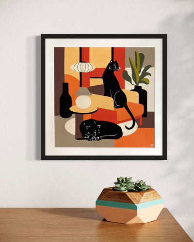 TwinSouls 36.3x36.3cm