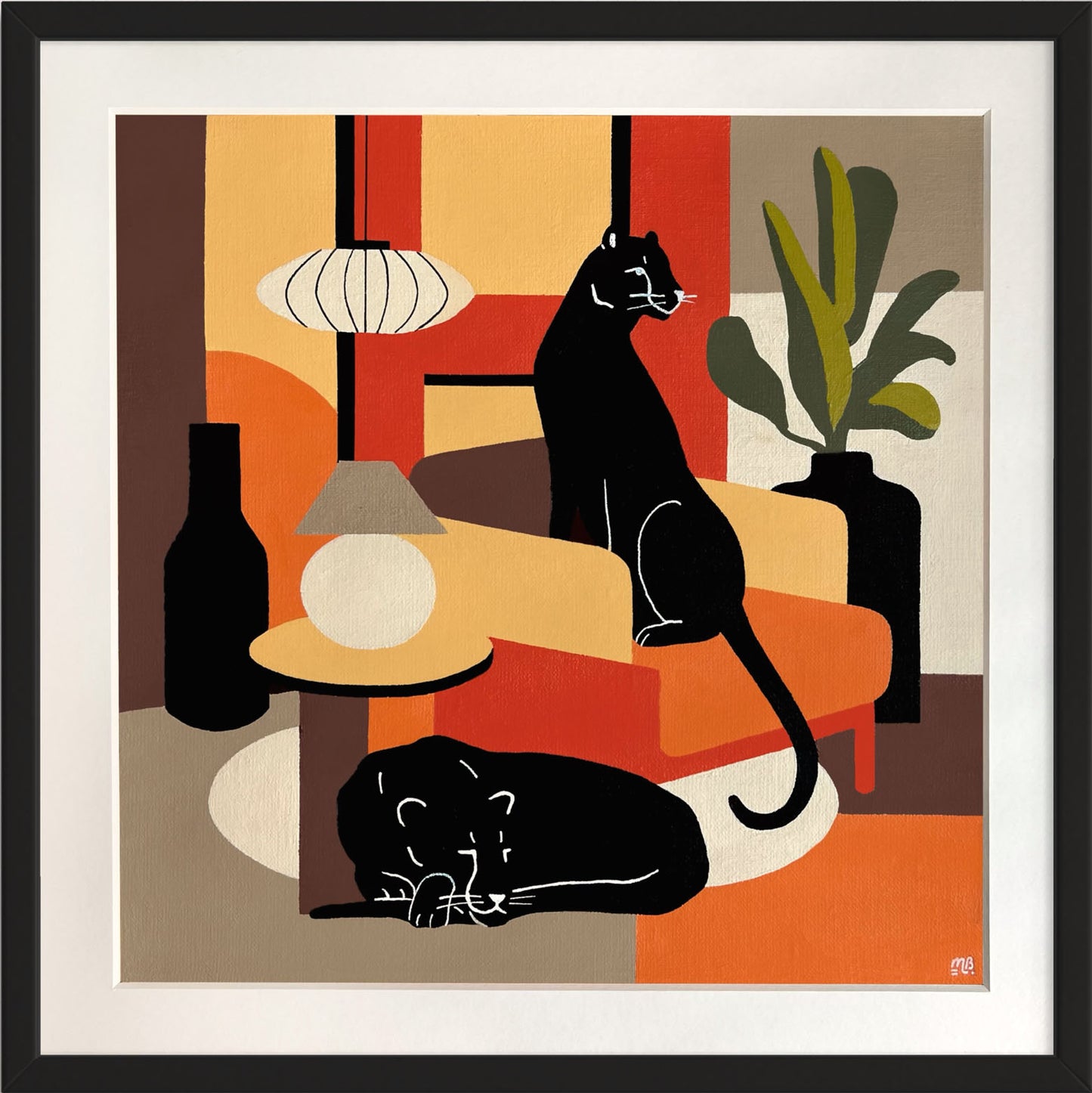 TwinSouls 36.3x36.3cm