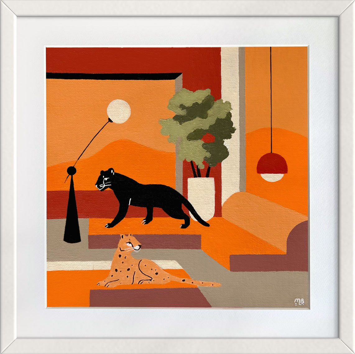 Two Ways of Waiting 26.3x26.3cm