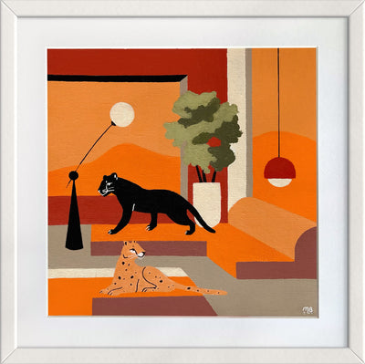 Two Ways of Waiting 26.3x26.3cm