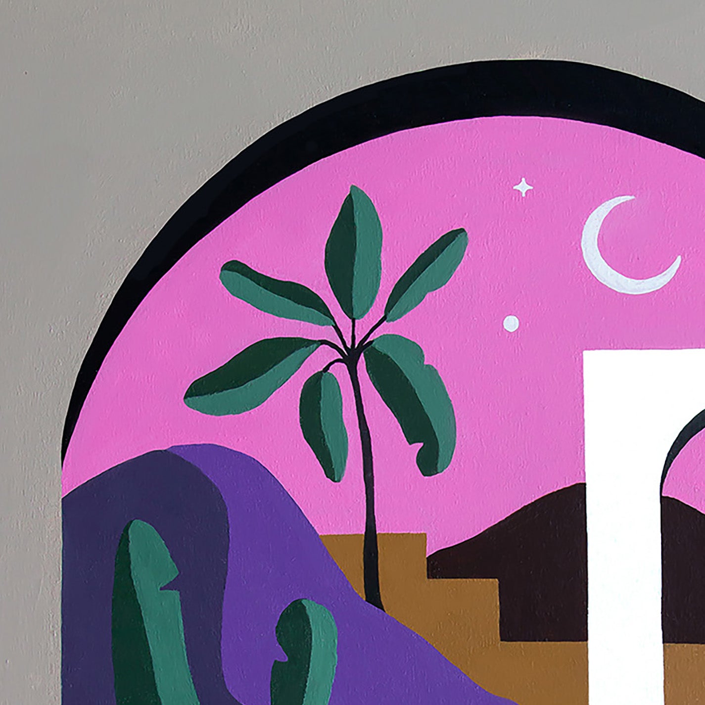 Mariah Birsak - "Egypt Night" Leopard Painting, 2022 - Mariah Birsak